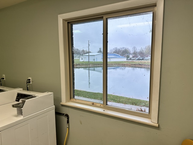 Pond view from the Swiss Meadows community